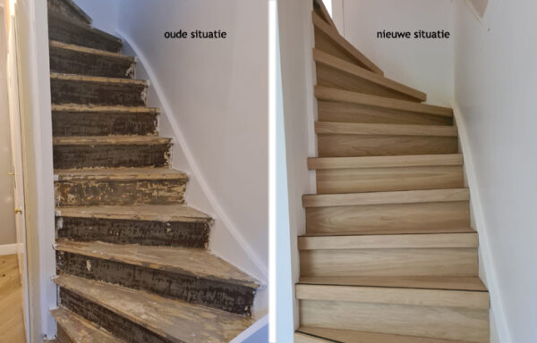 Traprenovatie oud-nieuw